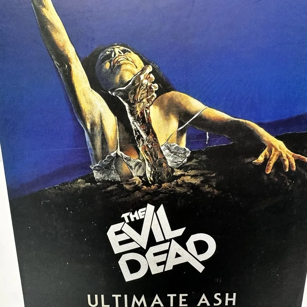 NECA Evil Dead Ultimate Ash Action Figure Complete w Accessories Open Box